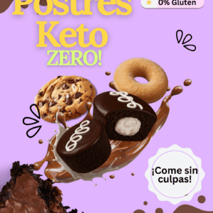 Postres Keto Zero + 5 libros de recetas extra