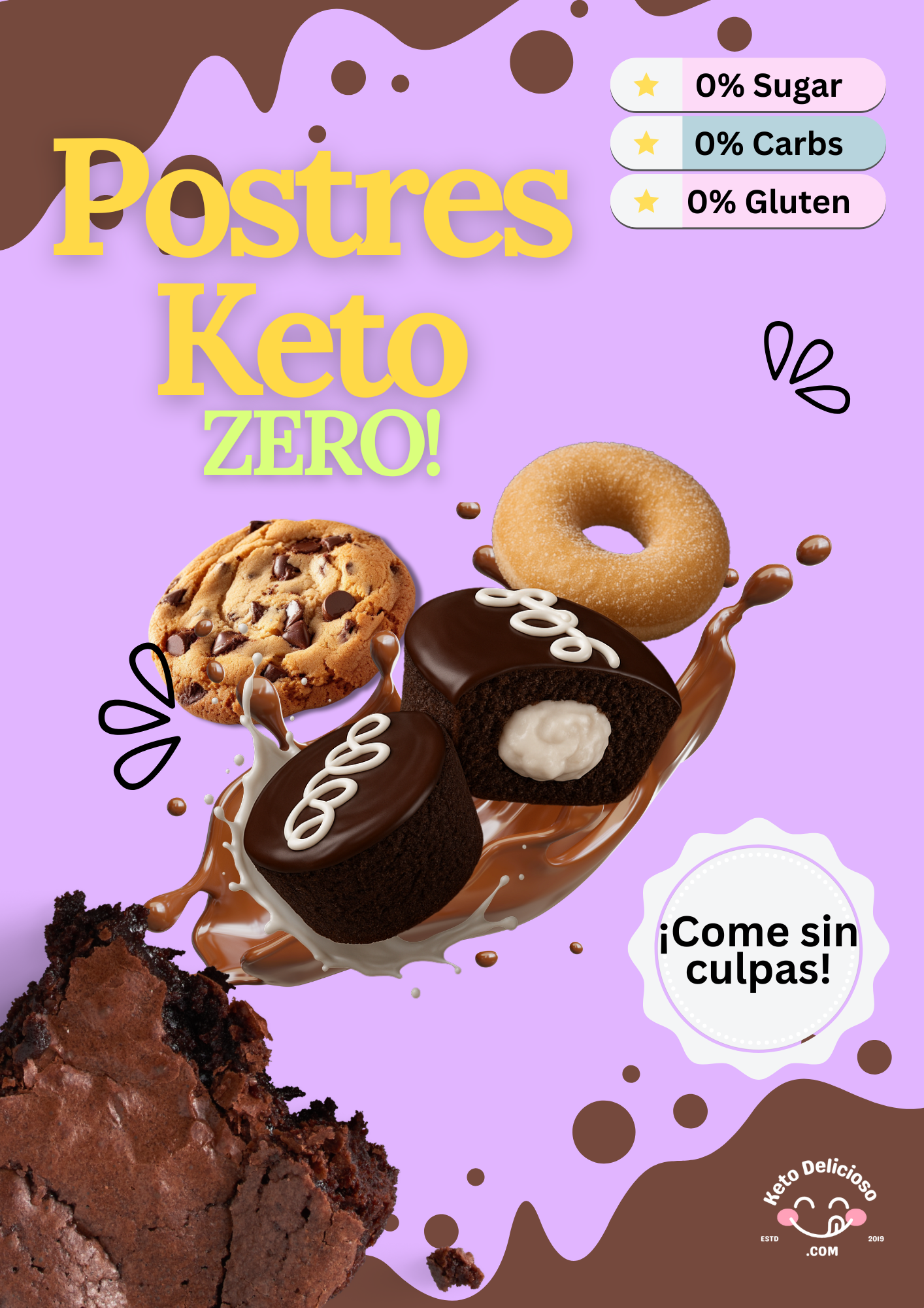 Postres Keto Zero